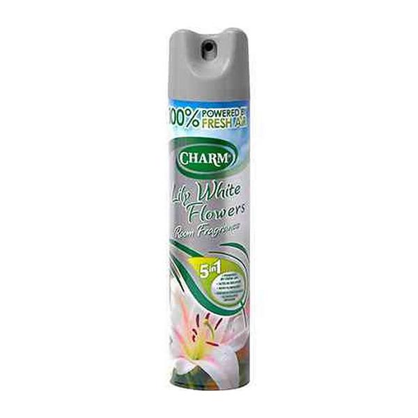 Charm Airfresh Lily White Flowers CASE